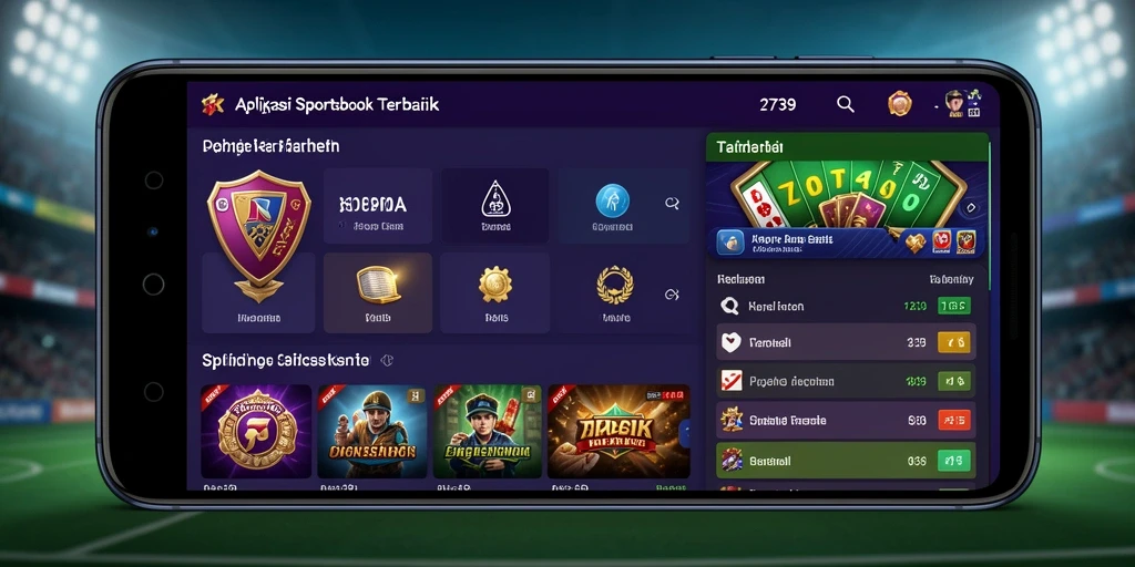 Tampilan antarmuka aplikasi 2739 yang ramah pengguna dengan fitur taruhan interaktif.