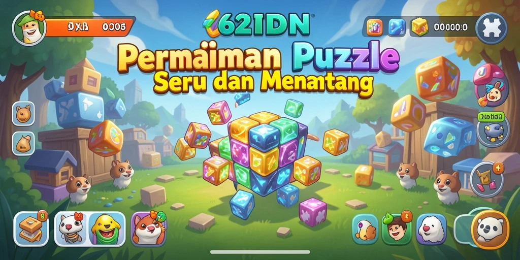Tampilan gameplay seru dan menantang di 62IDN.