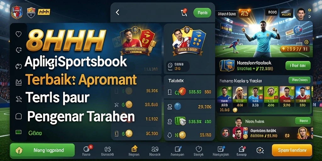 Tampilan gameplay Sportsbook yang menarik dan interaktif.