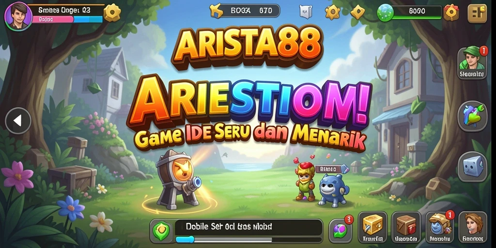 Tampilan gameplay ARISTA88 yang seru dan penuh tantangan di game Idle.