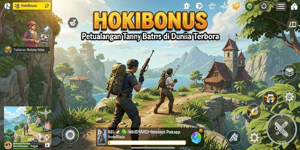 Gameplay seru di dunia terbuka HOKIBONUS.