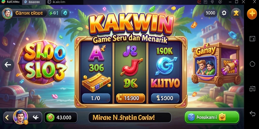 Tampilan gameplay KAKWIN yang menarik dan menyenangkan.