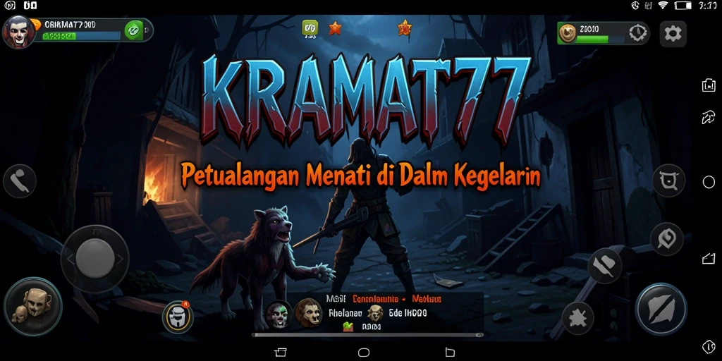 Tampilan gameplay KRAMAT77 yang menakjubkan dan mendebarkan.