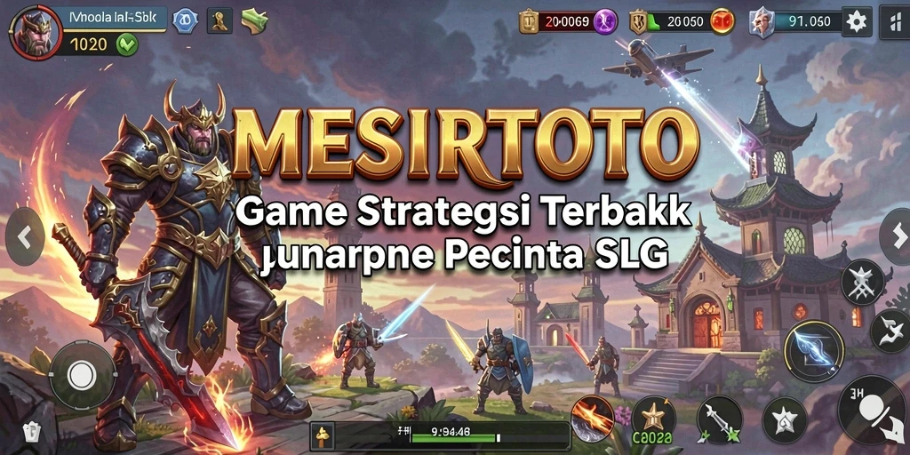 Tangkapan layar utama menunjukkan aksi strategi di dalam <strong>MESIRTOTO</strong>.