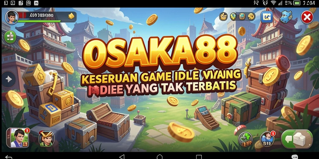 Tampilan gameplay OSAKA88 yang menarik dengan aksi Idle.