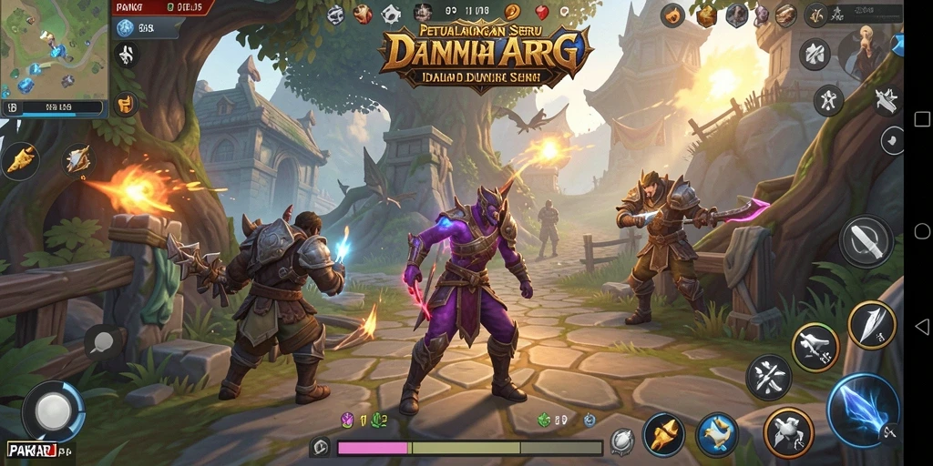 Tampilan gameplay PAKARJP yang menegangkan dan penuh aksi.