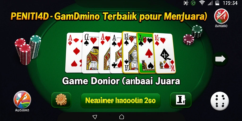 Tampilan gameplay seru dan mengasyikkan dari PENITI4D.