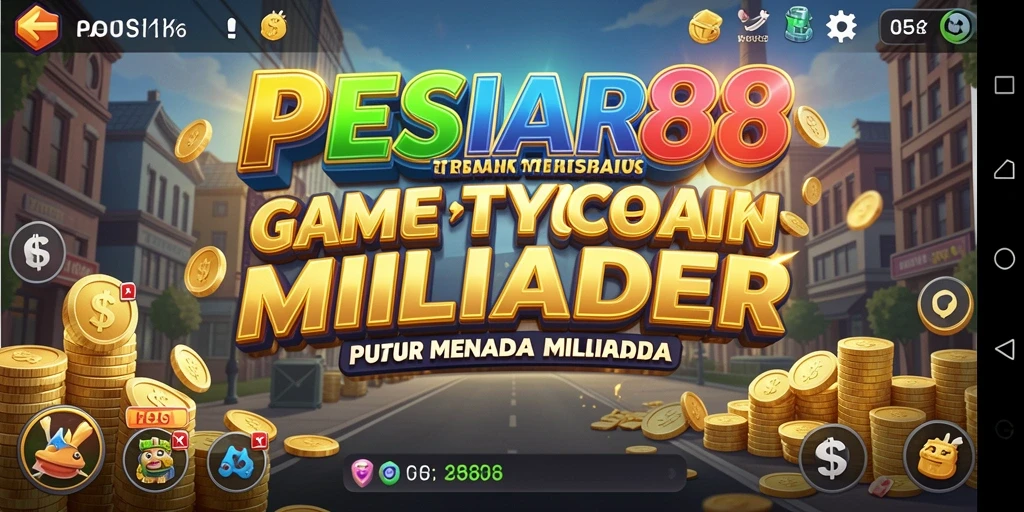 Tampilan menarik dari gameplay PESIAR88 yang seru dan menantang.