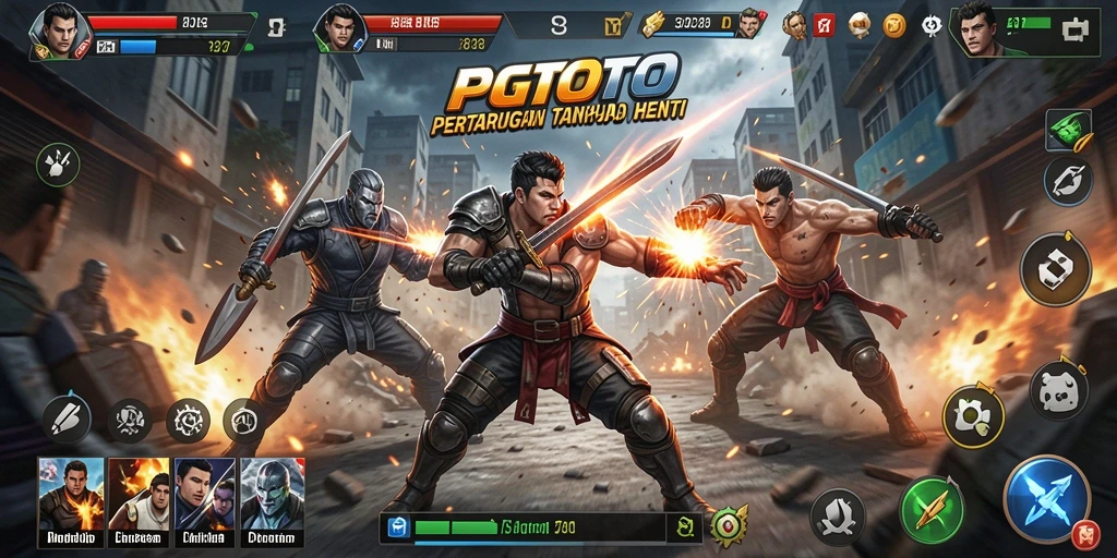 Gameplay PGTOTO yang penuh aksi dan adrenalin tinggi.