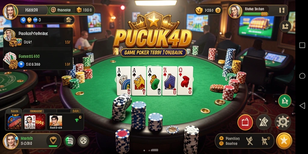 Gameplay Poker yang mendebarkan di PUCUK4D.