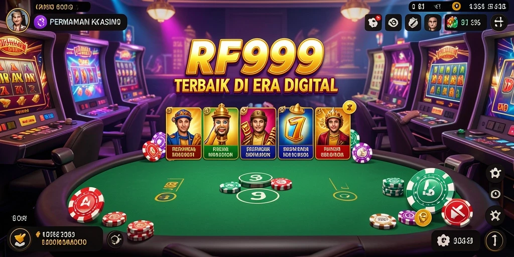 Screenshot utama game RR999 menampilkan gameplay Kasino yang mengasyikkan.