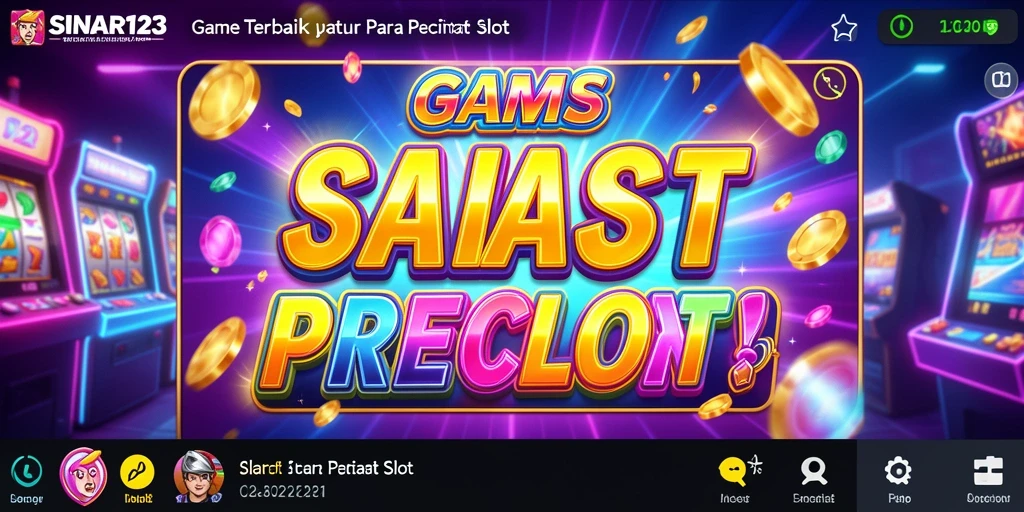 Tampilan gameplay yang menarik dan penuh warna dari SINAR123.